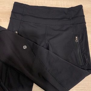 Lululemon leggings, sheer